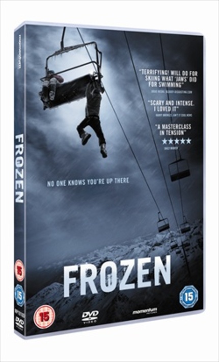 FROZEN UK DVD and Blu-ray